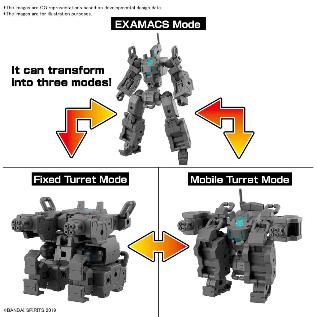 30 Minutes Missions Ex Arm Vehicle Smart Transformable Machine (1/144)