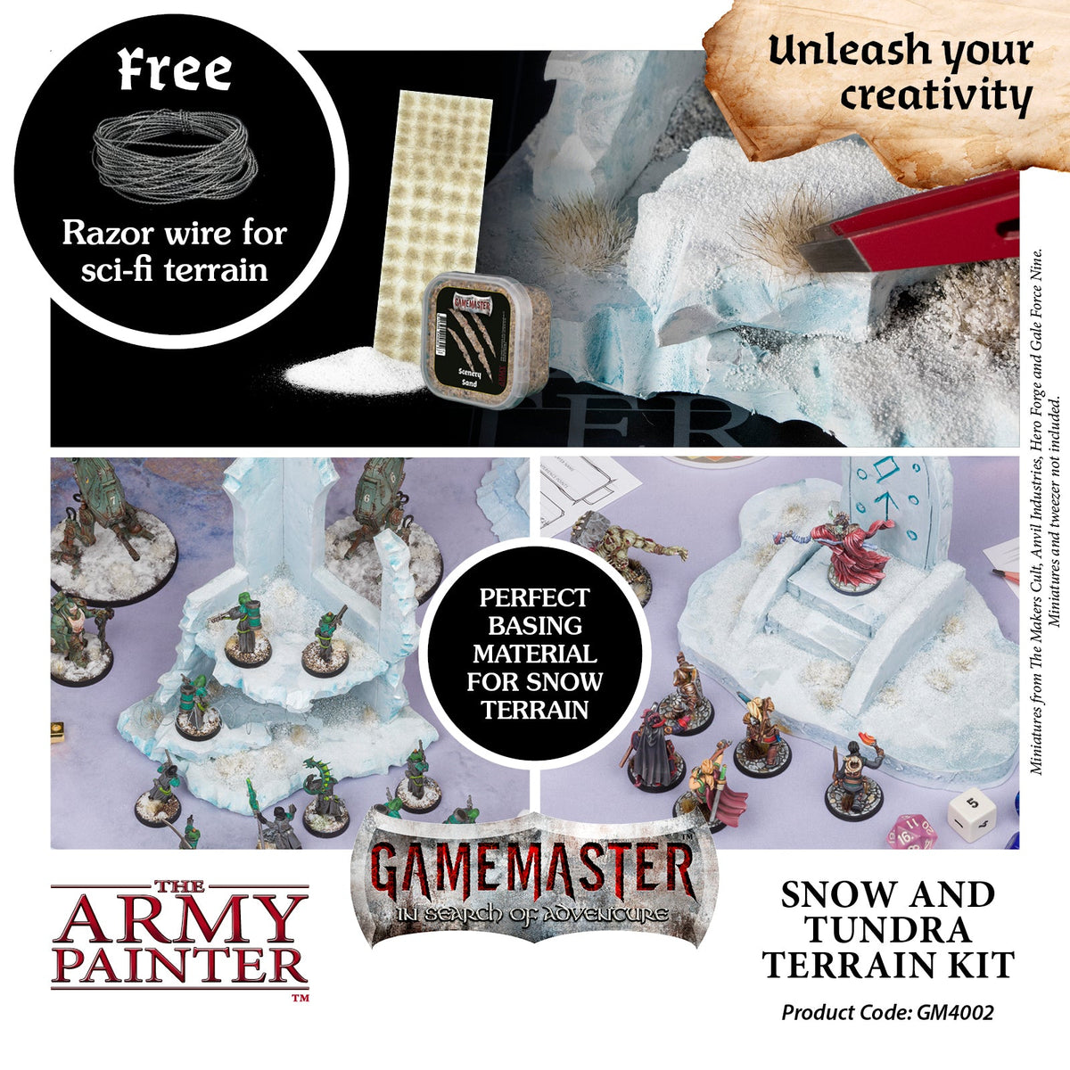 Gamemaster: Snow & Tundra Terrain Kit