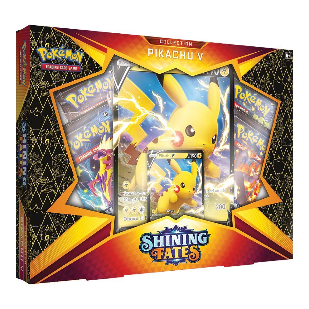 Pokémon Pikachu-V Box - Shining Fates - SWSH4.5 - englisch