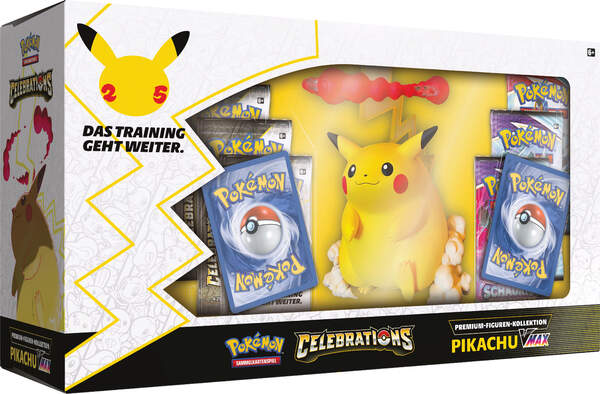 Pokémon Celebrations Premium Figure Collection - Pikachu VMAX - englisch