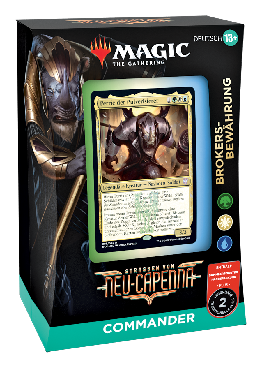 Straßen von Neu-Capenna - Commander-Deck - Brokers-Bewährung - deutsch