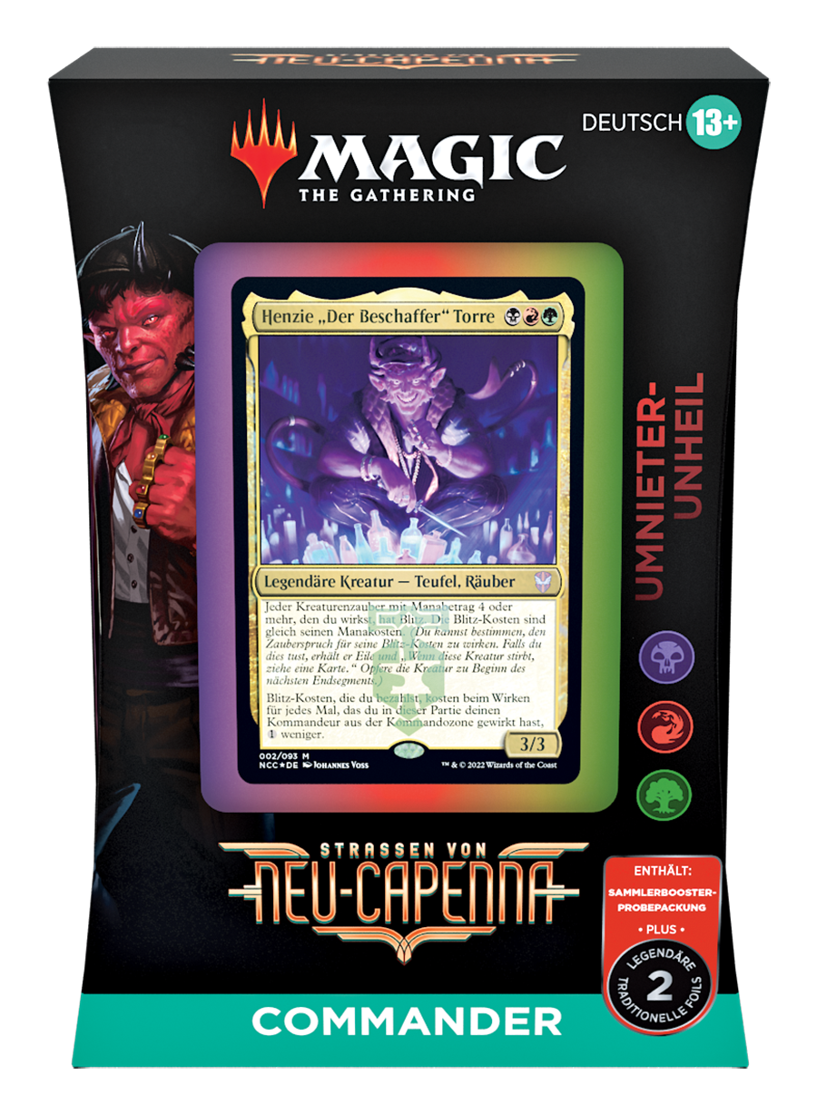 Straßen von Neu-Capenna - Commander Deck - Umnieter-Unheil - deutsch