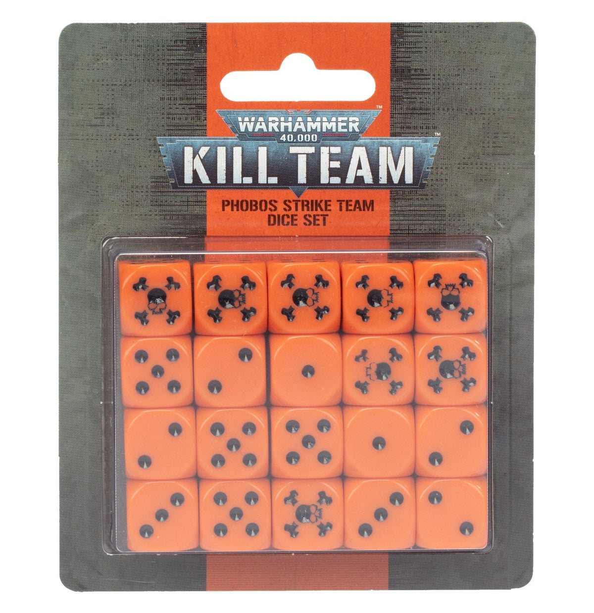 Warhammer 40.000 Kill Team Phobos Strike Team Dice Set