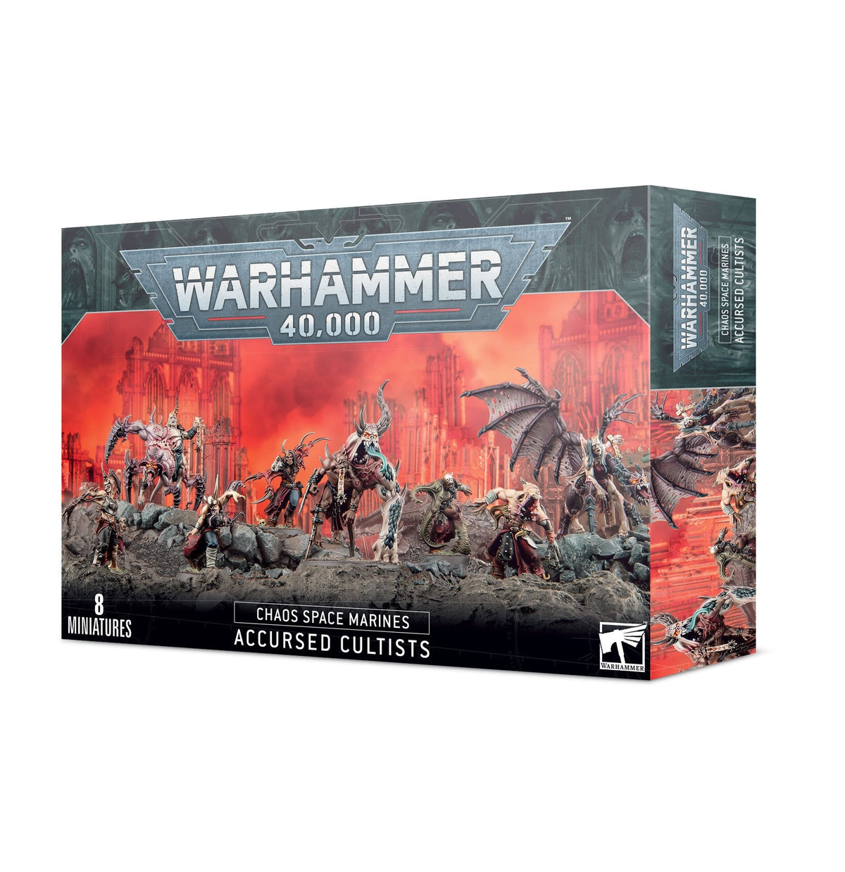 Warhammer 40.000 Chaos Space Marines Accursed Cultists