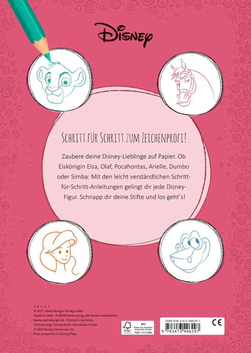 Disney Doodle - zeichnen lernen: Schritt für Schritt