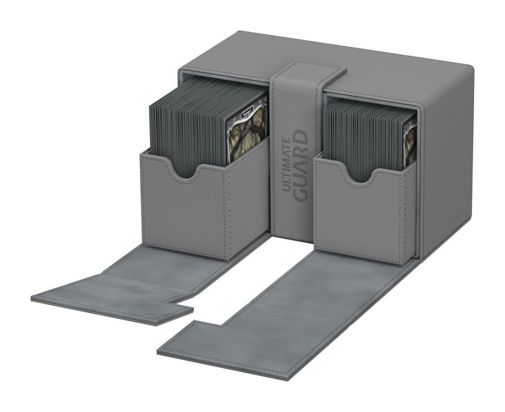 Ultimate Guard Twin Flip'n'Tray 160+ XenoSkin Grey