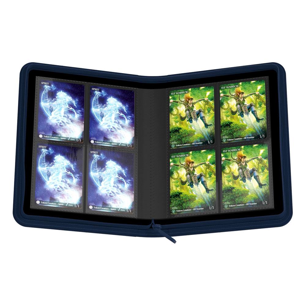 Ultimate Guard Zipfolio 160 8 Pocket XenoSkin Blau