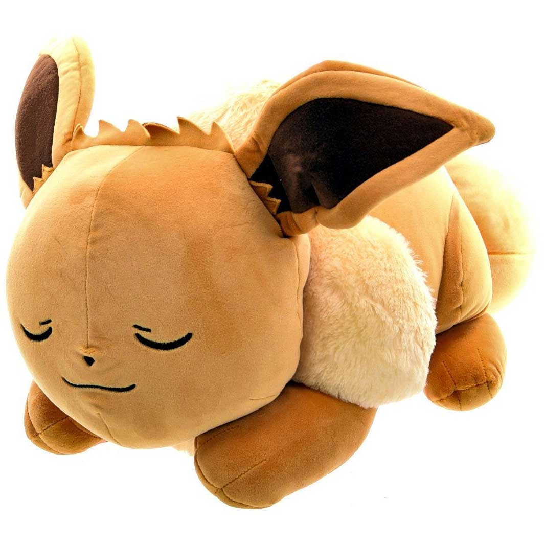 Pokémon - Plüschfigur Schlafendes Evoli - 45 cm