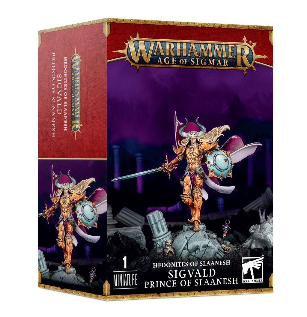 Warhammer Age of Sigmar Hedonites of Slaanesh Sigvald Prince of Slaanesh