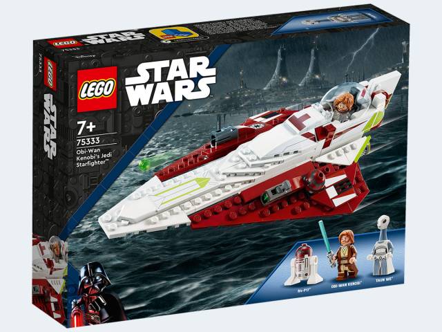 LEGO Star Wars Obi Wan Kenobis Jedi Starfighter