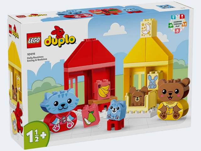 LEGO Duplo Alltagsroutinen: Essen & Schlafenszeit