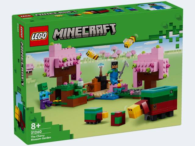 LEGO Minecraft Der Kirschblütengarten