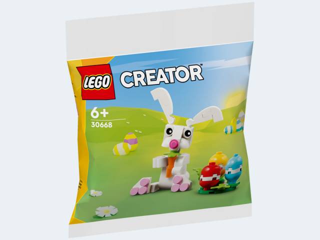 LEGO Polybag Creator Hase mit bunten Eiern