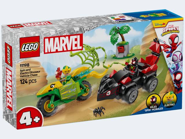 LEGO 4+ Spidey Actionspaß mit Spin und Electro in