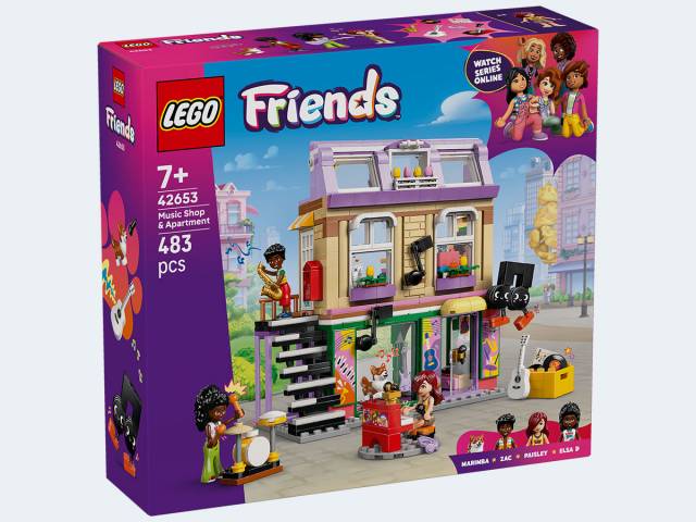 LEGO Friends Musikladen & Wohnung
