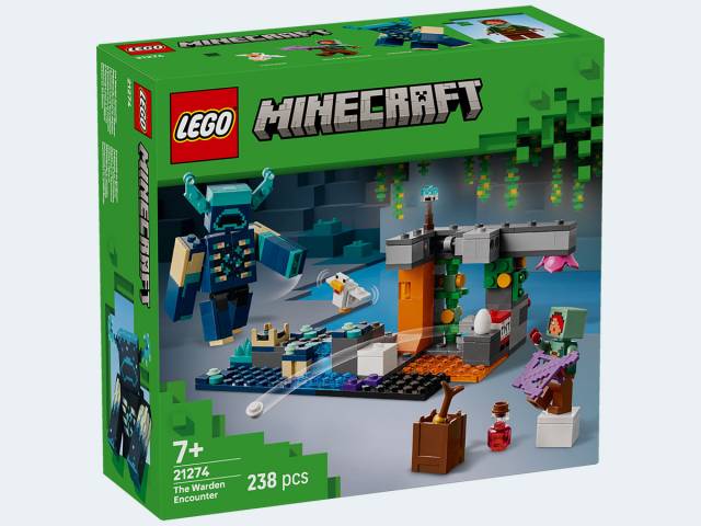 LEGO Minecraft Begegnung mit dem Wächter