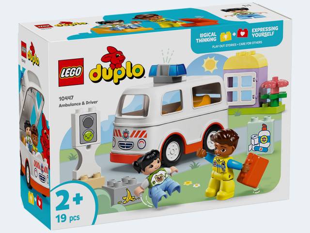 LEGO Duplo Rettungswagen mit Fahrer