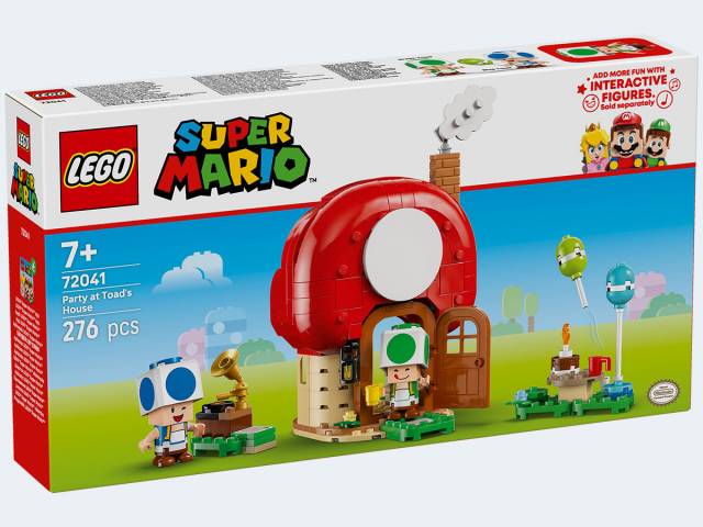 LEGO Super Mario Party beim Toad-Haus