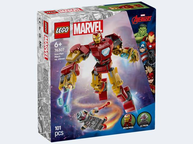 LEGO Marvel Iron Man Mech vs Ultron