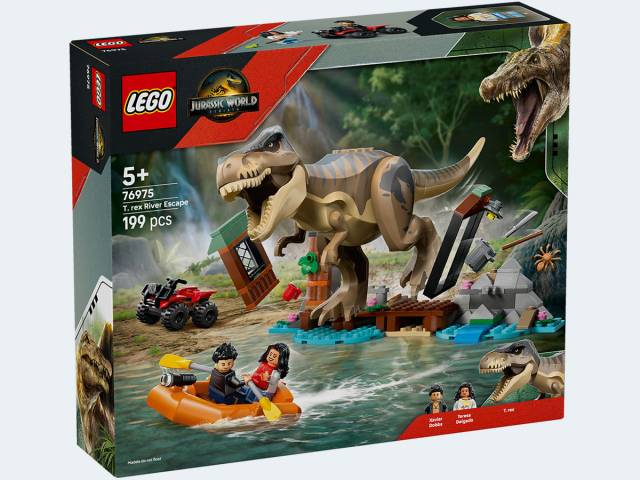 LEGO Jurassic World Flucht vor dem T.Rex
