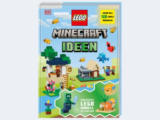LEGO Minecraft Ideen inkl Minifigur 6J 80S 15x21cm