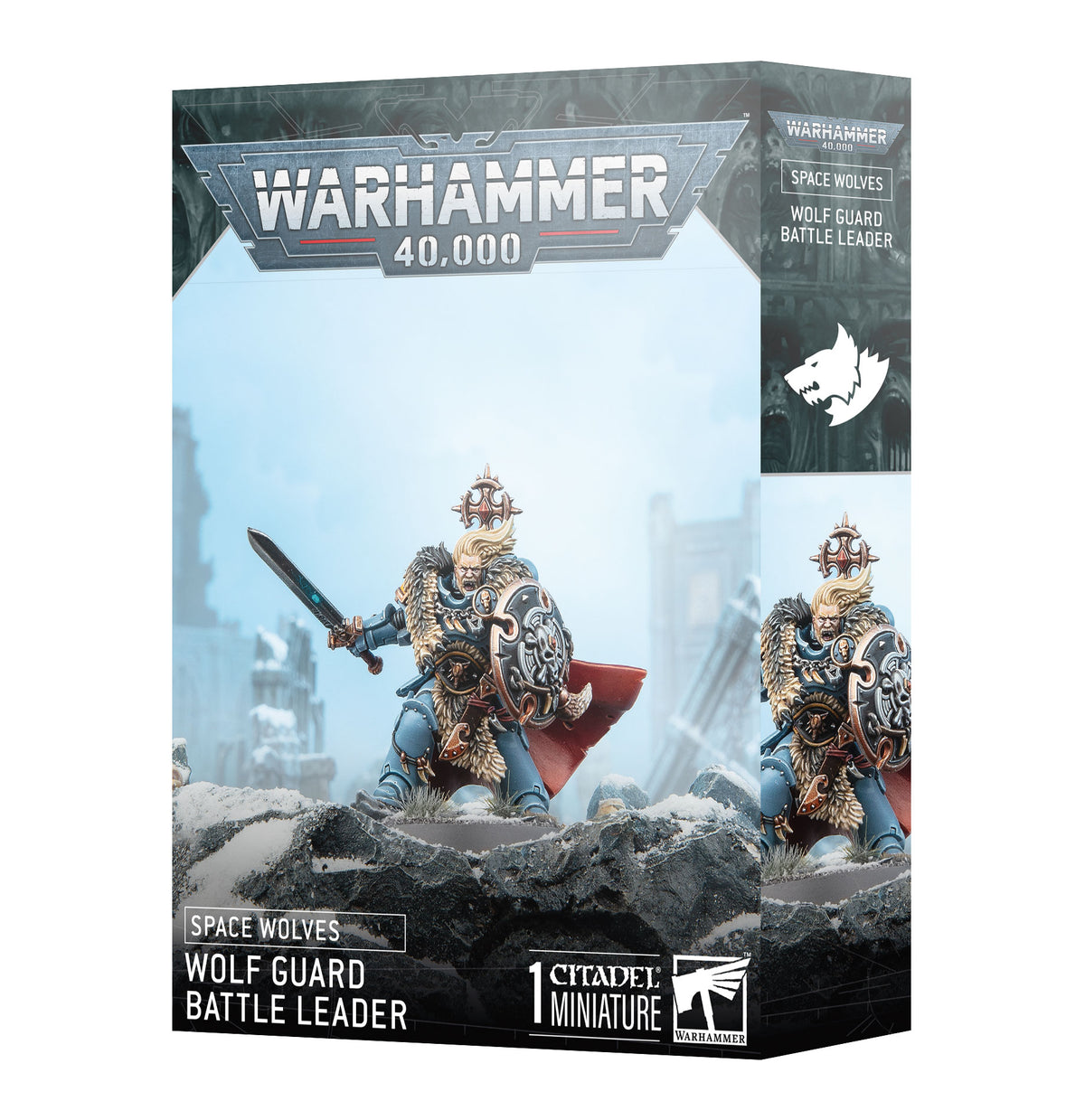 Warhammer 40.000 Space Wolves Wolf Guard Battle Leader