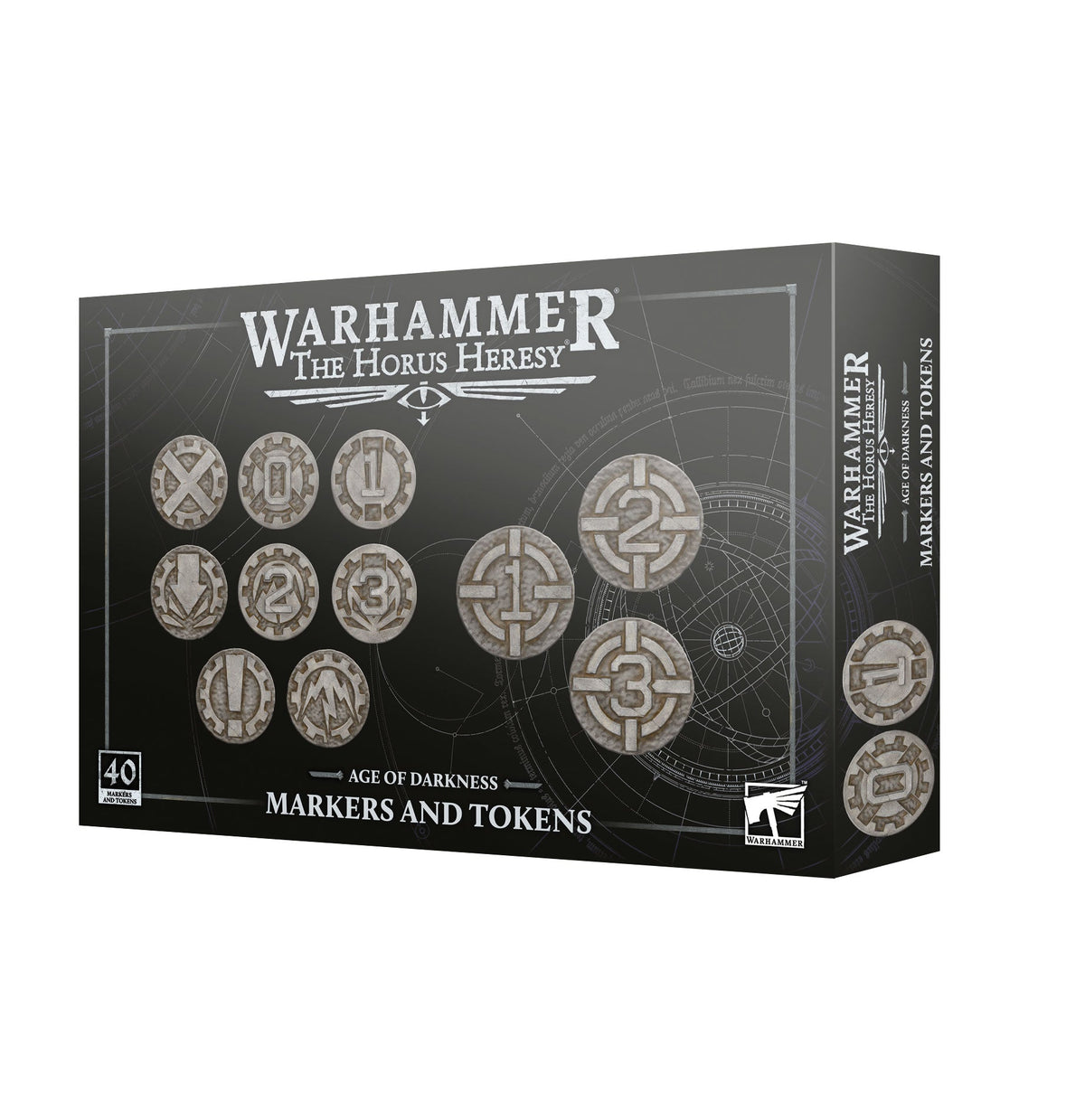 Warhammer The Horus Heresy Age of Darkness Markers and Tokens