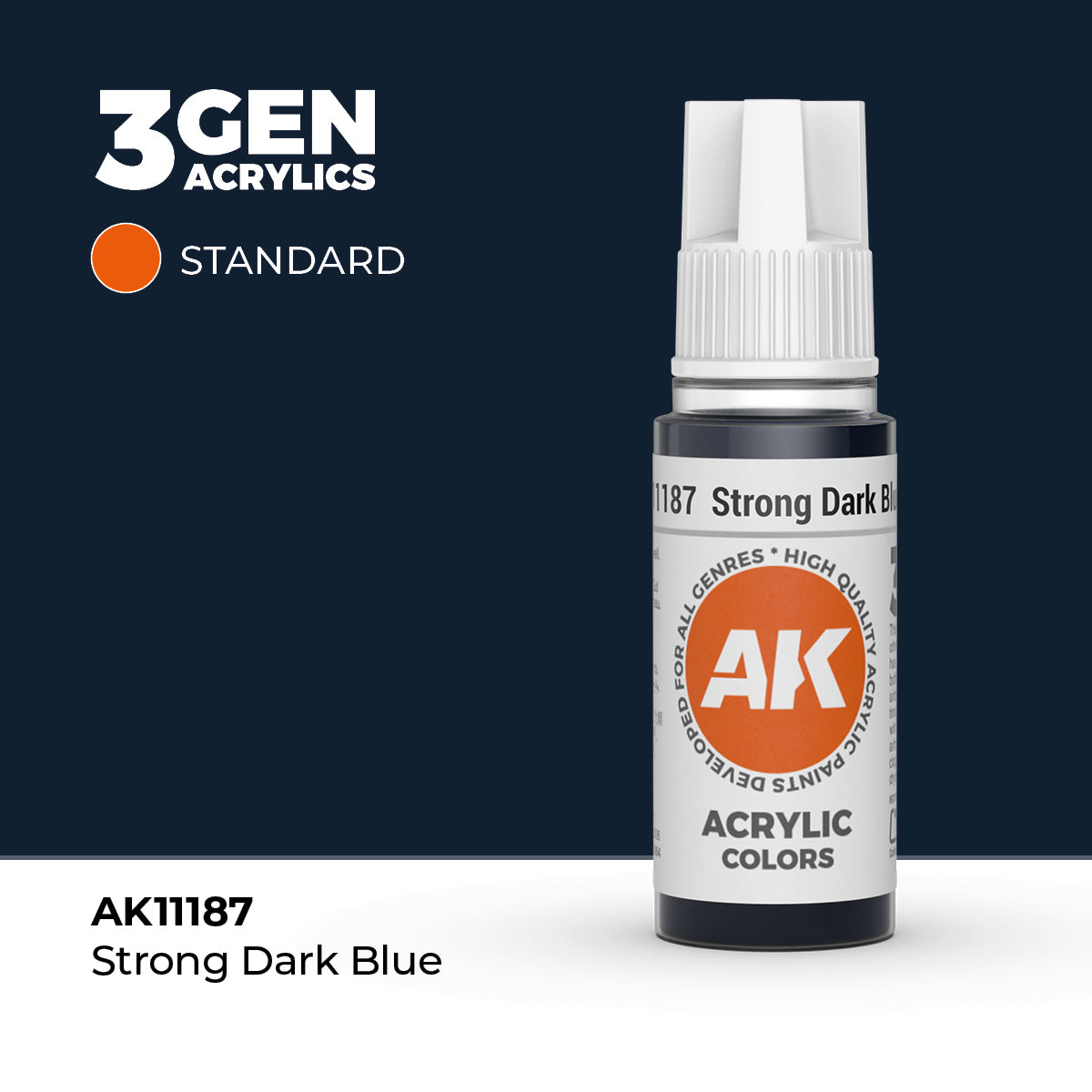AK Interactive 3GEN Strong Dark Blue 17ml