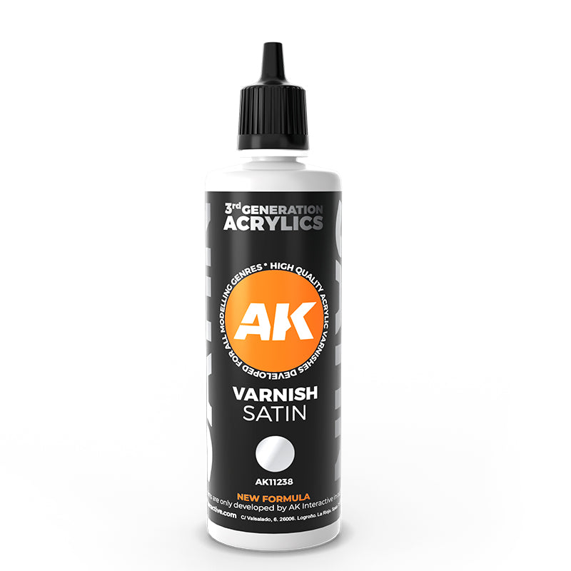 AK Interactive 3GEN Satin Varnish 100 ml