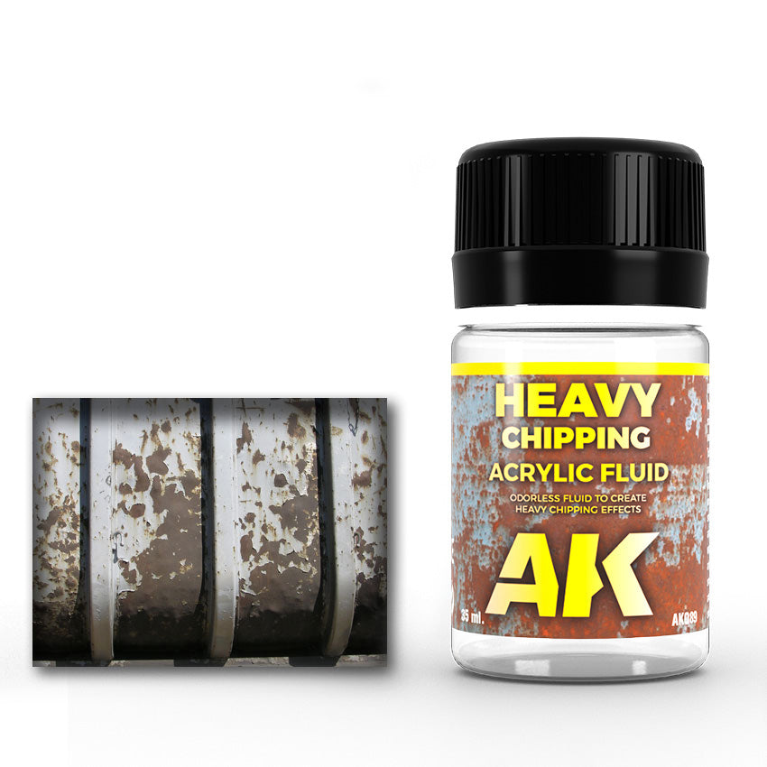 AK Interactive Enamel Effects Heavy Effects Acrylic Fluid