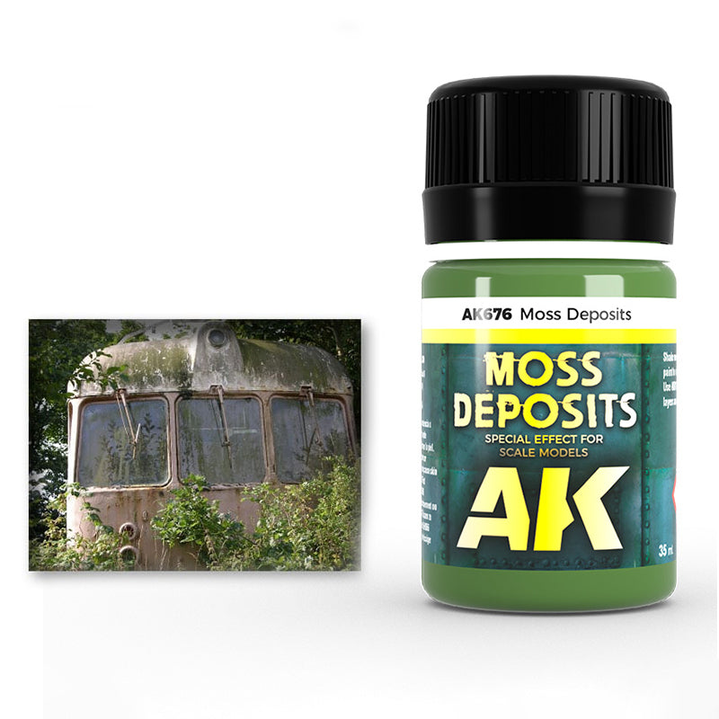 AK Interactive Enamel Effects Moss Deposit