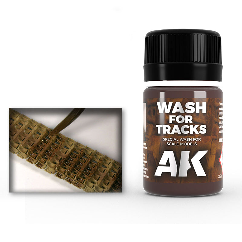 AK Interactive Enamel Effects Track Wash