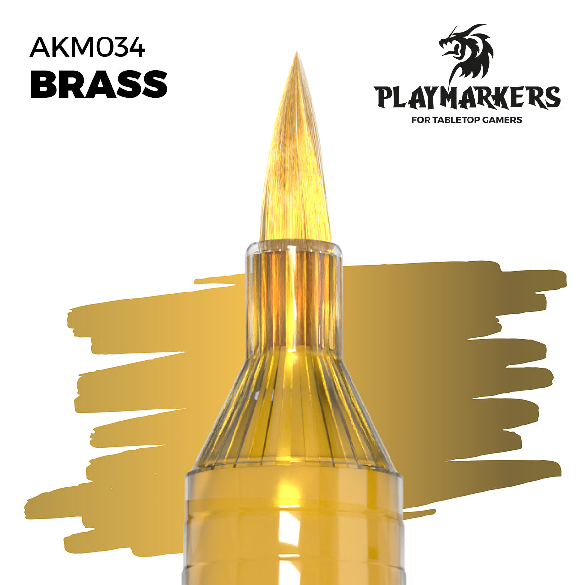 AK Interactive Playmarker Brass