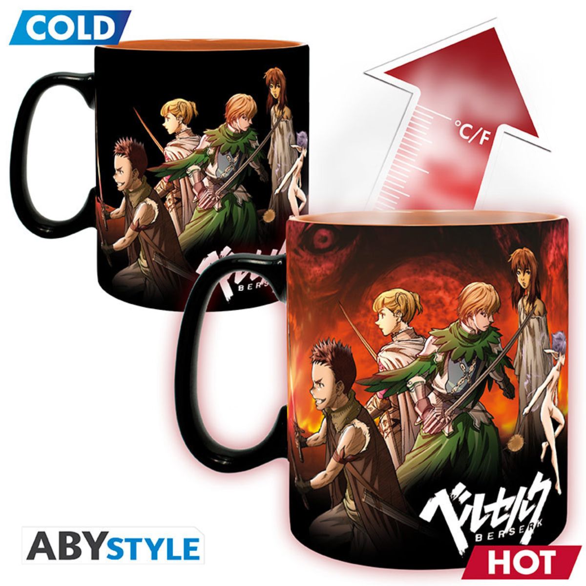 Berserk Tasse Heat Change 460 ml Berserk