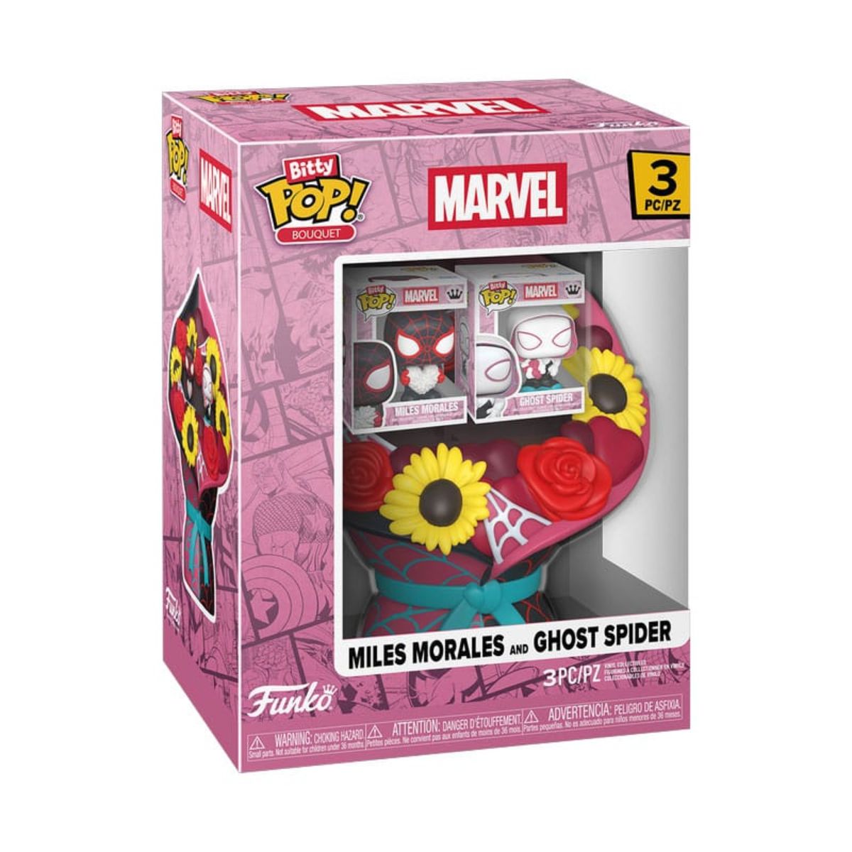 Bitty POP! Bouquet Marvel Miles Morales and Ghost Spider
