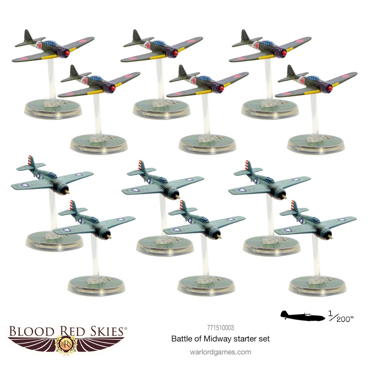 Blood Red Skies The Battle of Midway Starter Set Englisch