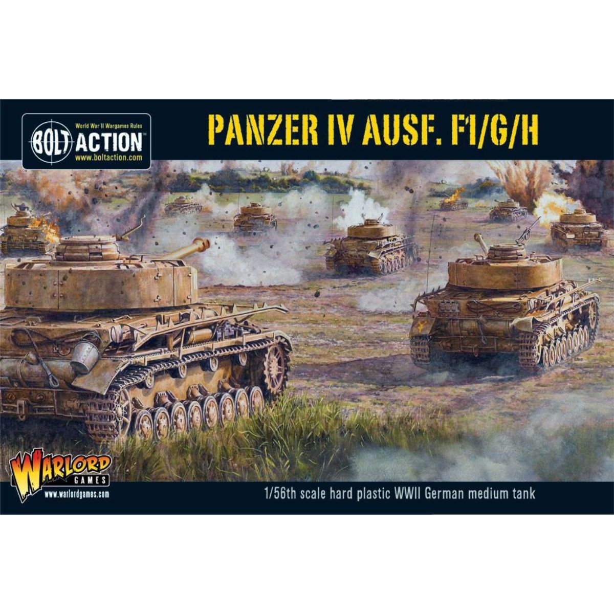 Bolt Action Panzer IV Ausf. F1/G/H Medium Tank