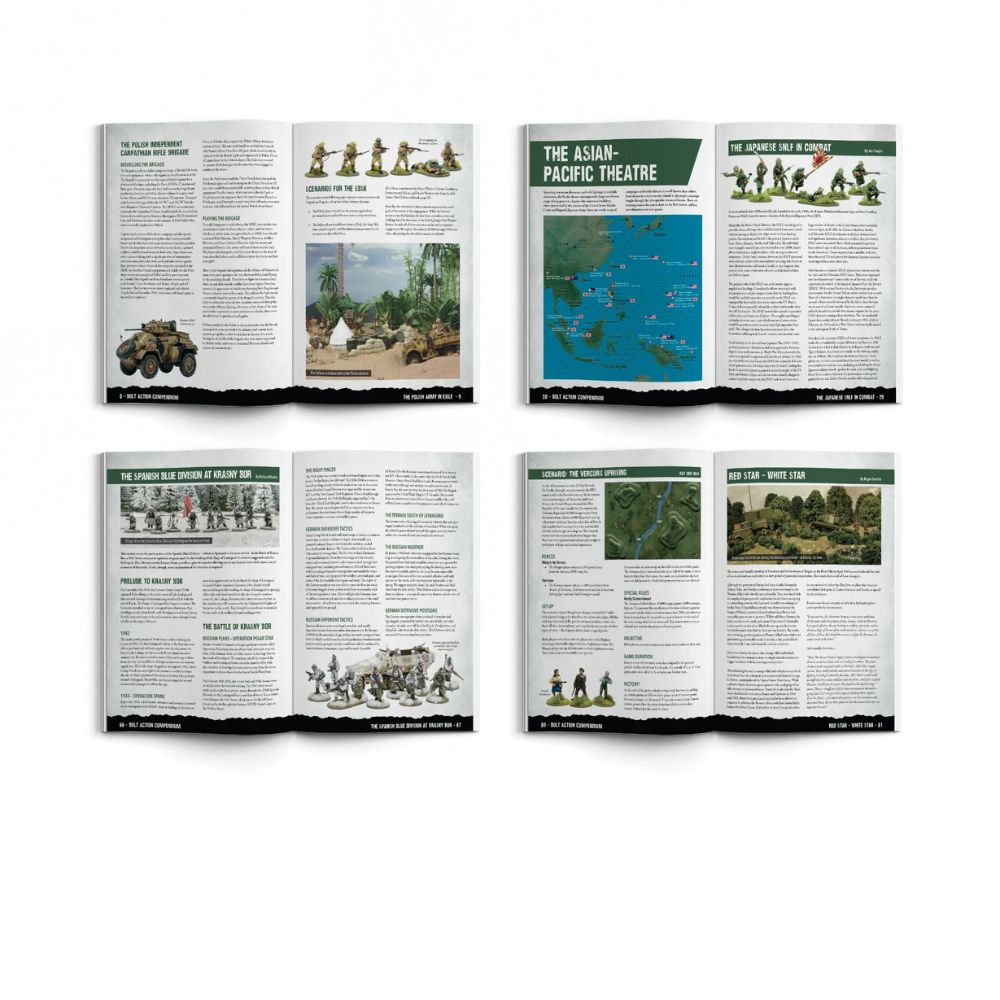 Bolt Action Compendium mit Operation Rösselsprung Miniatur Englisch