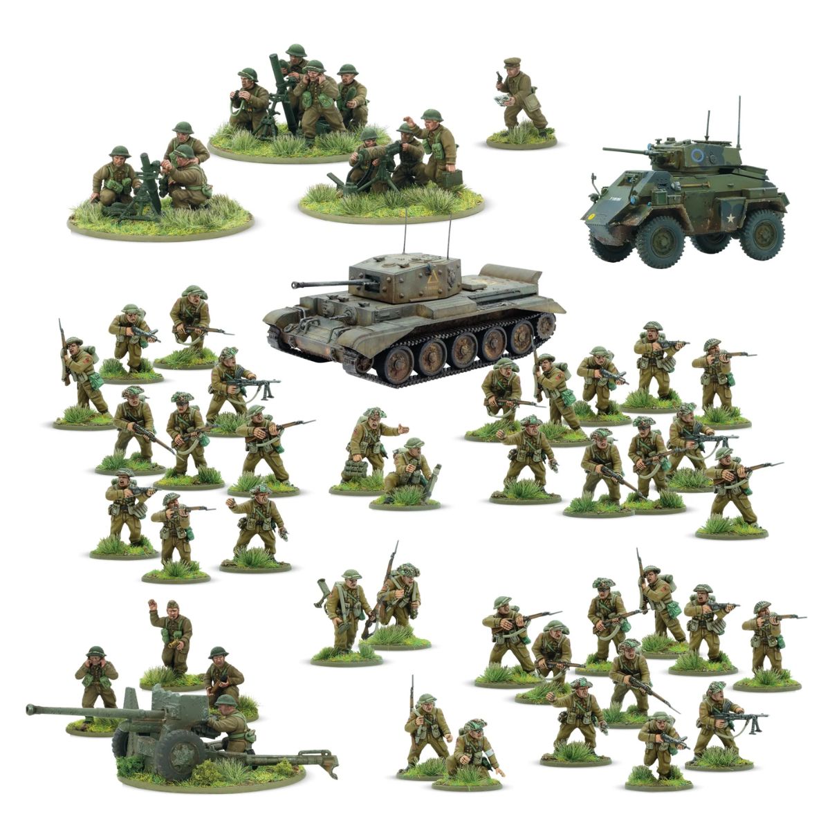 Bolt Action British & Canadian Starter Army For King & Country