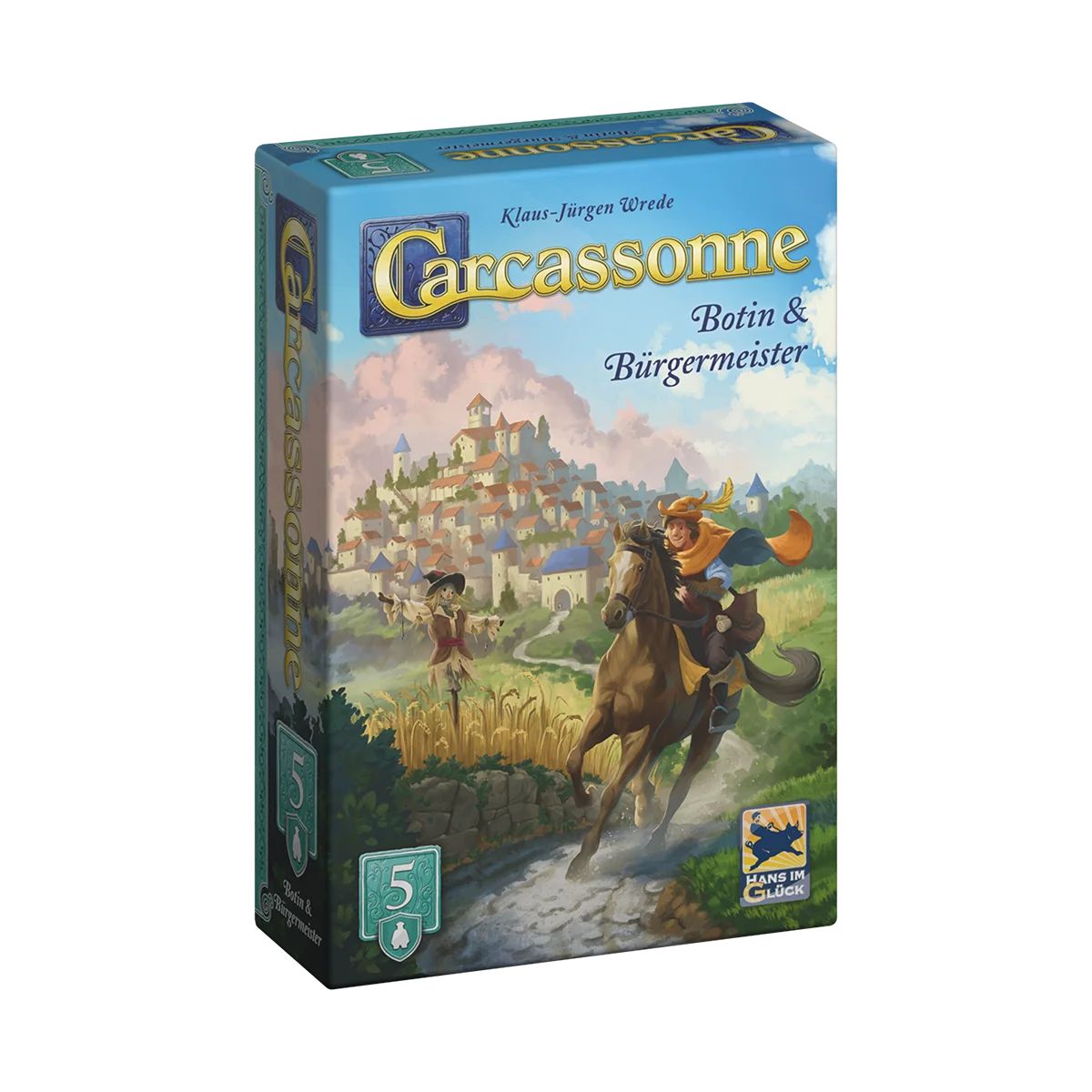 Carcassonne - Erweiterung 5 Botin & Bürgermeister (v3.1)