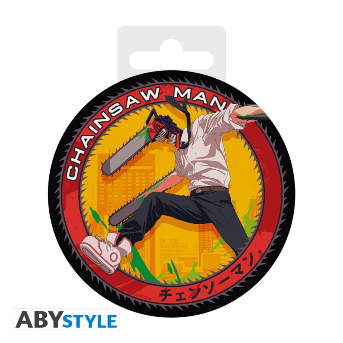 Chainsaw Man Ceramic Coasters "Chainsaw Man"