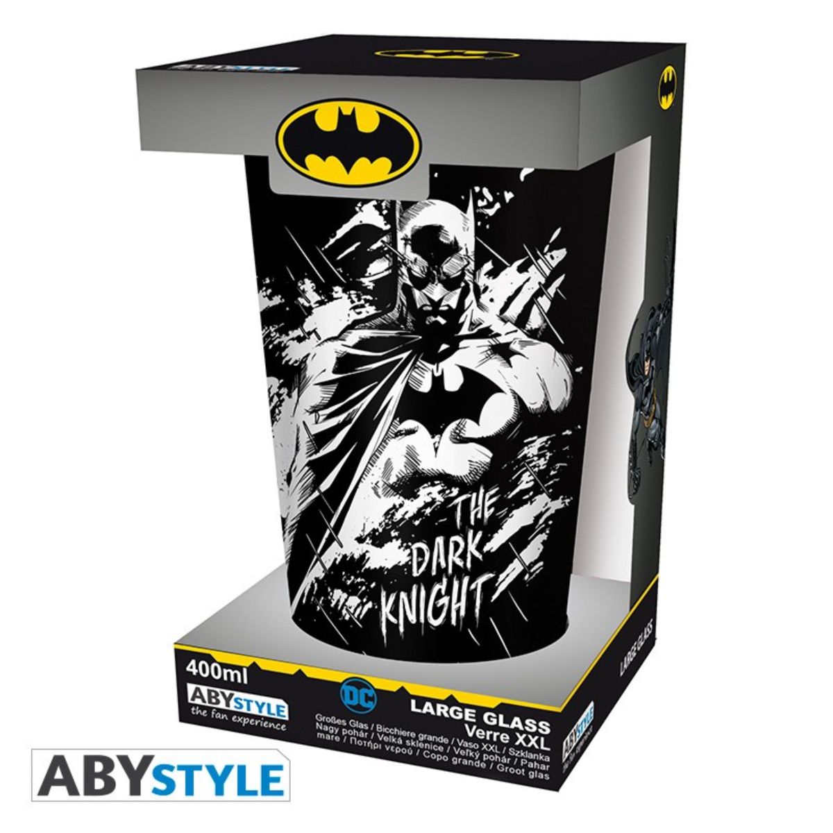 Dc Comics Large Glass 400ml Batman & Joker