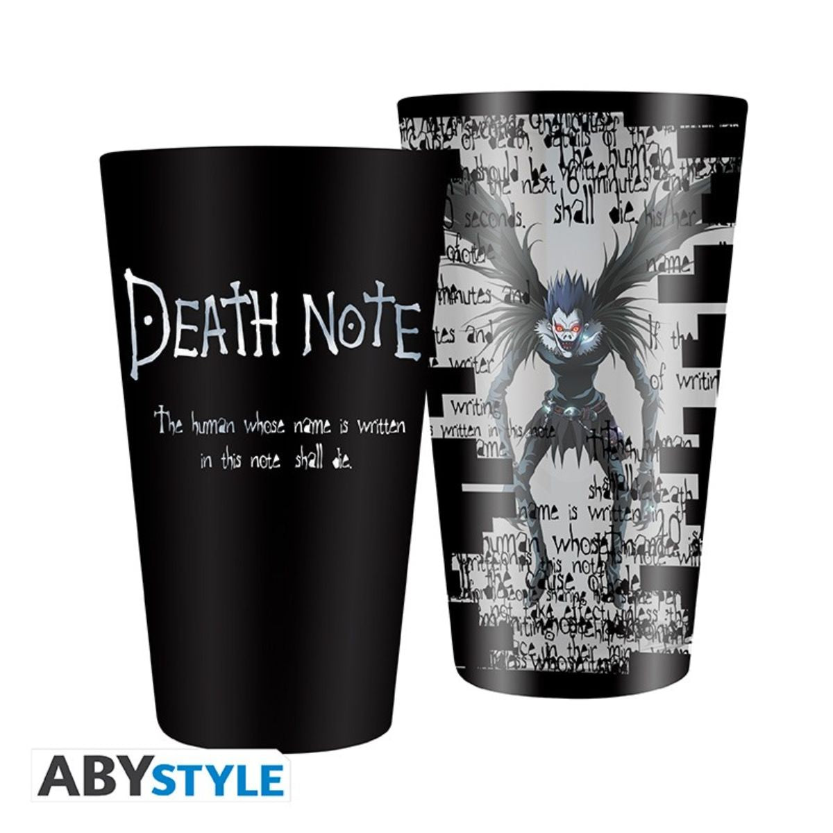 Death Note Large Glass 400ml Ryuk Matte