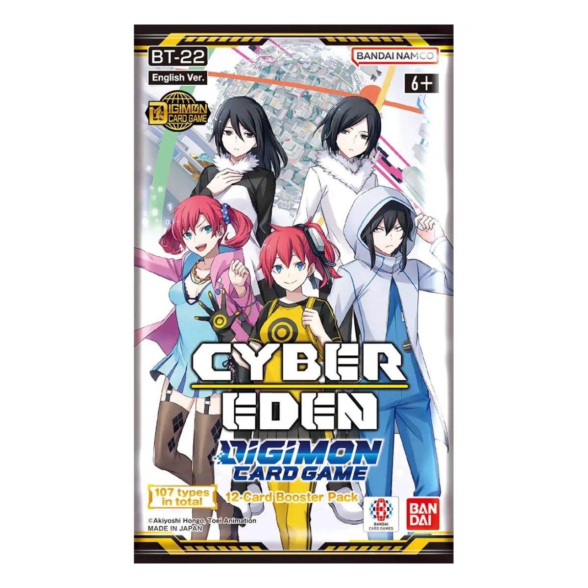 Digimon Card Game Cyber Eden BT22 Booster Englisch