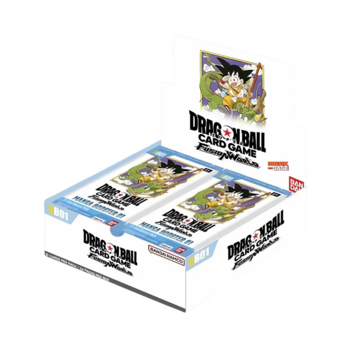 Dragon Ball Super Card Game Fusion World Manga Booster Pack 01 Display SB01 (24 Packs) Englisch