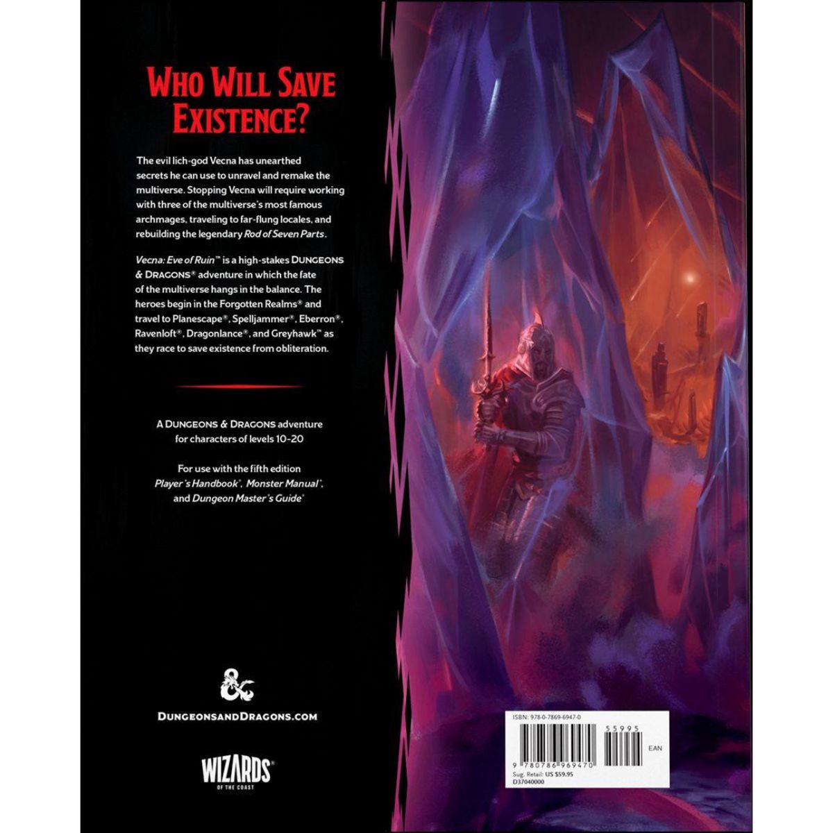 Dungeons & Dragons RPG Adv. Vecna: Eve of Ruin