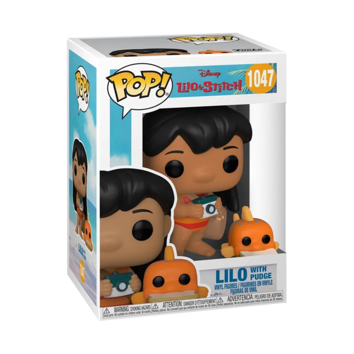 Funko POP! Disney Lilo & Stitch Lilo (with Pudge) #1047