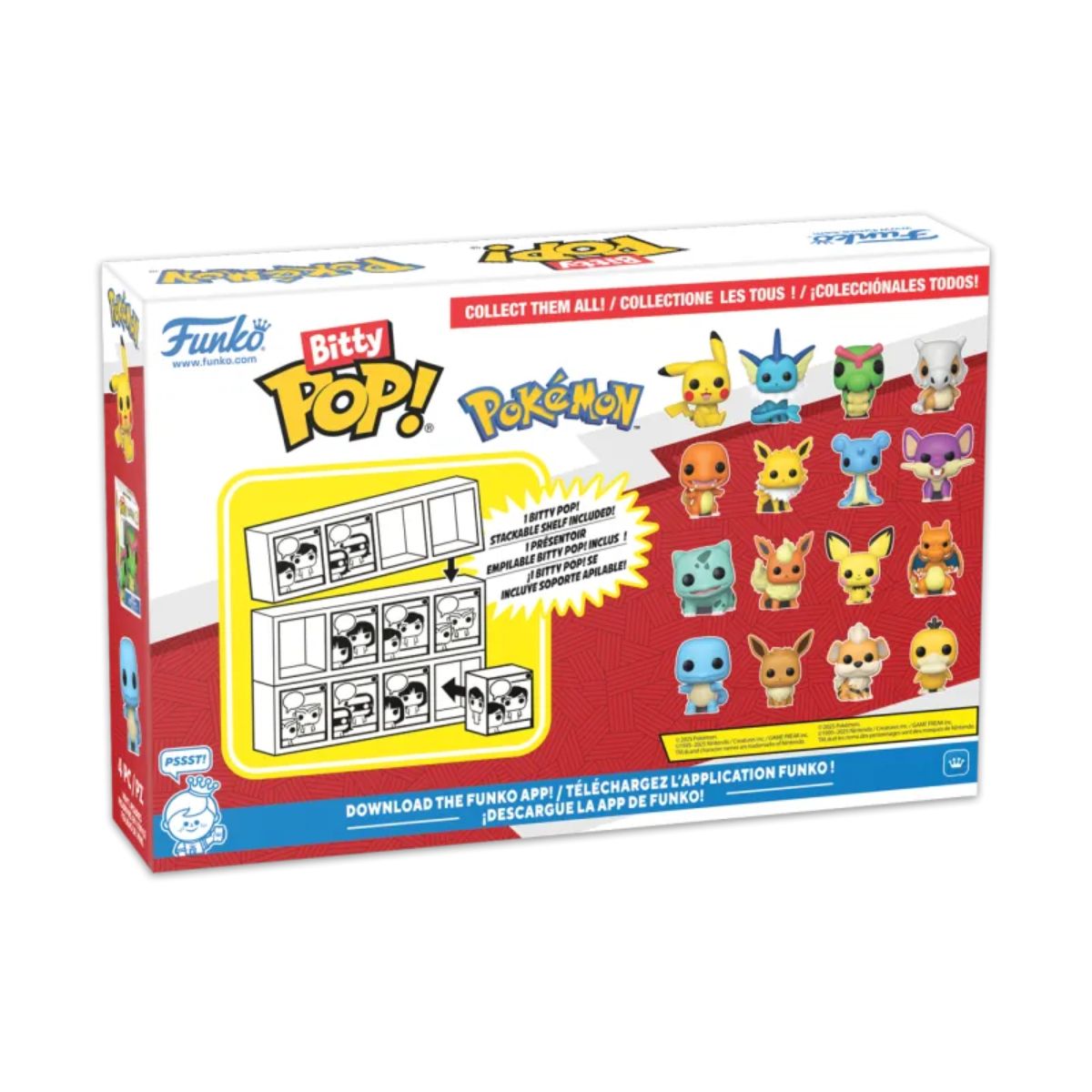 Funky Bitty POP! Pokémon Pikachu (4 Packs Series 1)