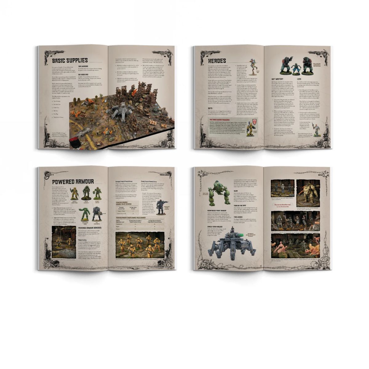 Konflikt'47 Regelwerk Englisch US Special miniature
