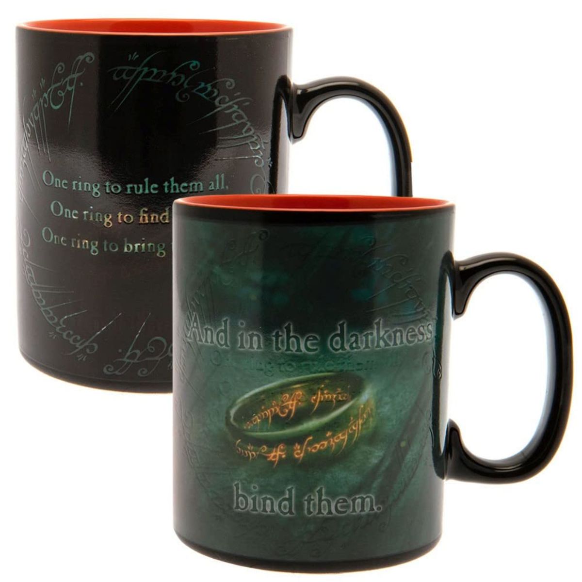 Lord Of The Rings Mug Heat Change 460 ml Sauron-Cardboard V2